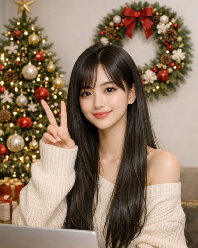 毎年、年末年始に泊まり込みでチャットをしにくるMちゃん♡
今年はクリスマスから来てくれました😘  一年で一番稼げるこのシーズン！
泊まり込みでのお仕事も大歓迎です🙆‍♀️