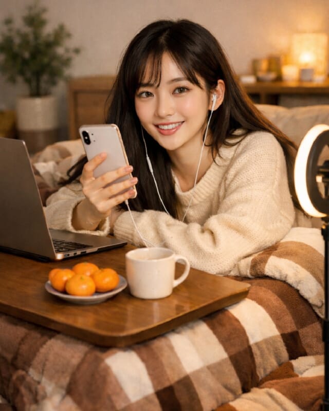 最近の札幌、寒くてお天気いまいちの日が多いですよね☃️
外に出るの正直めんどくさい…って思う日も💦  そんな時は
おうちでできるチャットレディがおすすめ🙆‍♀️✨
あったかい部屋で、のんびり自分のペースでOKです♪  ちょこ札幌なら
在宅スタートもしっかりサポートするので安心☺️
寒い日はムリせず、賢く稼ぎましょ〜♡