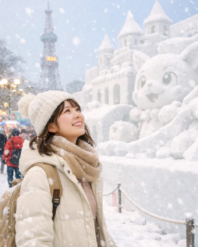 今年の札幌は雪が本当に多いですね💦
雪まつり期間は寒暖差も大きくなりそうなので、
みなさん体調管理には気をつけてくださいね☃️✨  ちょこ札幌ではフク業にチャレンジしてみたい女性を応援しています！
ぜひお気軽にお問い合わせください🙆‍♀️