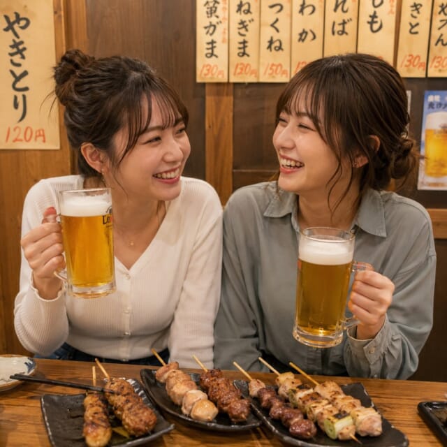 6/19(金)からスタート！ 
昭和レトロ×全国のご当地焼き鳥が楽しめる「さっぽろ焼き鳥テラス2026」が狸二条広場で開催されます🏆✨  会場は【ちょこ札幌店】からも徒歩５分程度とめちゃくちゃ近いので
美味しいものを食べた後は、高時給のチャトレでサクッとご機嫌にお小遣い稼ぎしちゃいましょ♪  #チャットレディ #ちょこ札幌 #さっぽろ焼き鳥テラス #札幌グルメ #大通公園周辺 #狸小路 #札幌イベント情報